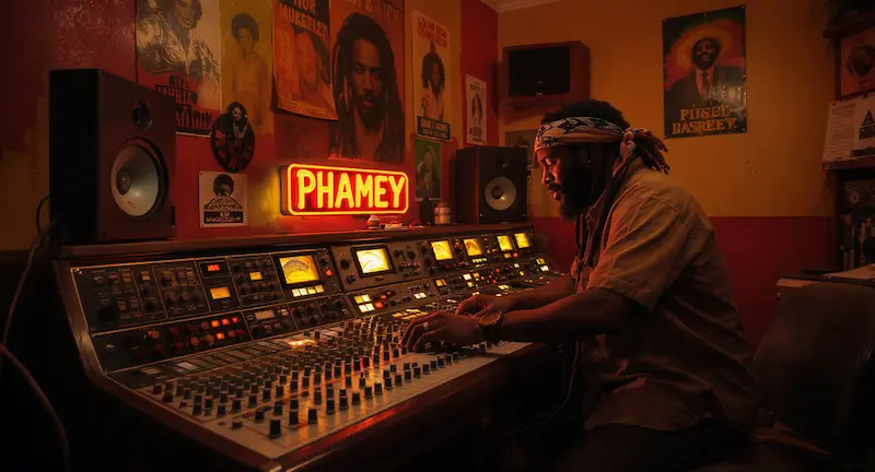 70's Dub Mixing Desk