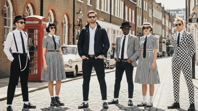 Two tone fashion in the UK