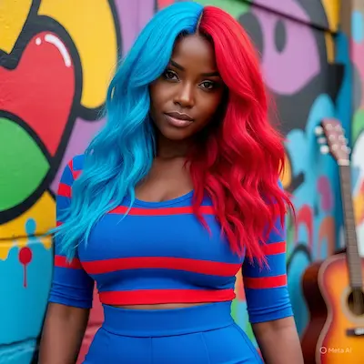 The new look two tone reggae fashion