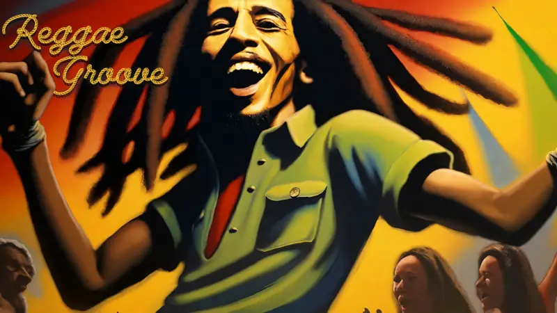 Dancing to Bob Marley's Music