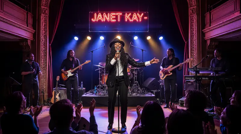 Janet Kay performing “Silly Games,” iconic English reggae artist of Lovers Rock.